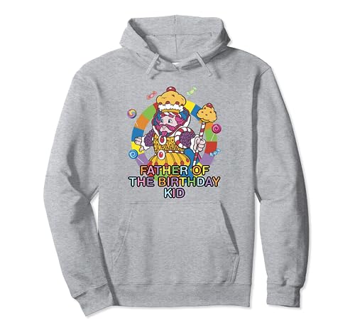 Candy Land Father Anniversaire Kid King Kandy Fête des Pères Sweat à Capuche