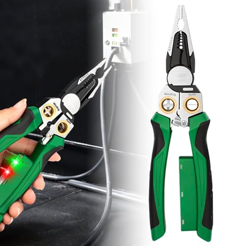8-in-1 Wire Stripper & Voltage Tester Tool