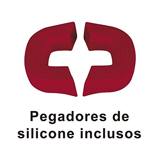 Kit 2 Panelas Caçarola - Revestimento Cerâmico - Espessura 5mm - 18cm de diâmetro - Vermelho - Cook