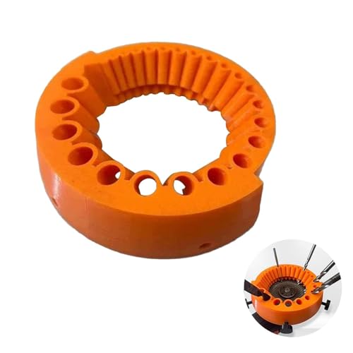 Fleymu Affûteuse de Forets avec Adaptateur pour Meuleuse d’Angle, Outil de Réaffûtage pour Mèches HSS 2-13 mm, Affûteur de Mèches Précision avec Carrosserie Métallique Robuste (125 mm)