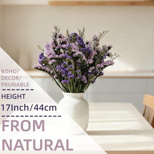 Ramo de flores secas Olvídame para decoración y DIY miniatura 2