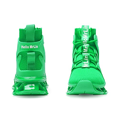 Image of Hello MrLin Men's Running Shoes Non Slip Athletic Tennis Walking Blade Type Sneakers Hip Hop