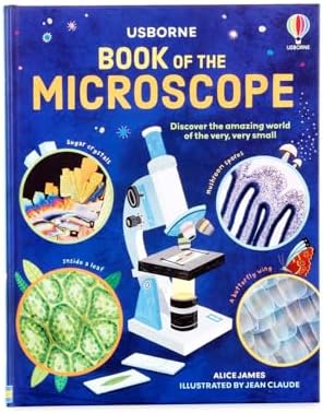 AmScope BK-BOTM Book of the Microscope by Alice James
