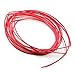 Othmro 3mm x 10m (Inner Dia x L) PE Industrial Heat-Shrink Tubings,2:1 Electrical Wire Cable Wrap Assortment Electric Insulation Shrink tubing for Wires Cable Bonding Red