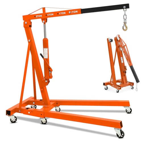 Heavy Duty 2 Ton Hydraulic Engine Hoist