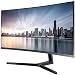 Abbildung Samsung C34H890WJU 86,36 cm (34 Zoll) LED Curved Monitor dunkelsilber