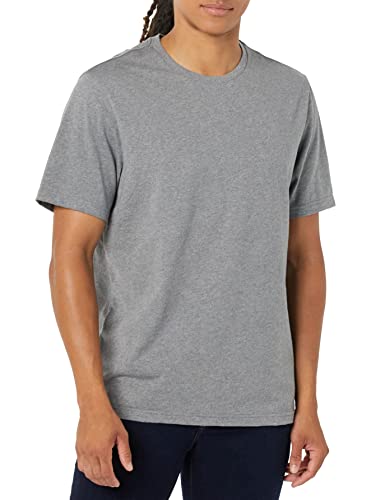 Image of Amazon Essentials Men's Slim-Fit Crewneck Short Sleeve Cotton T-Shirts