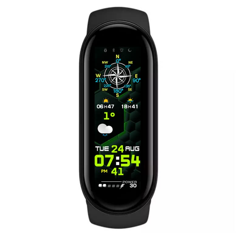 Rambot M7 Smart Watch Band Fitness Heart Rate with Activity Tracker Waterproof Like Steps Counter, Calorie Counter, BP for Unisex with 5 Year Warranty (B09W9BZ8NZ) Amazon Price History, Amazon Price Tracker