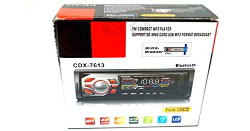 MP3 Player Automotivo 1 Din Bluetooth USB radio para carro fm pen drive cartão