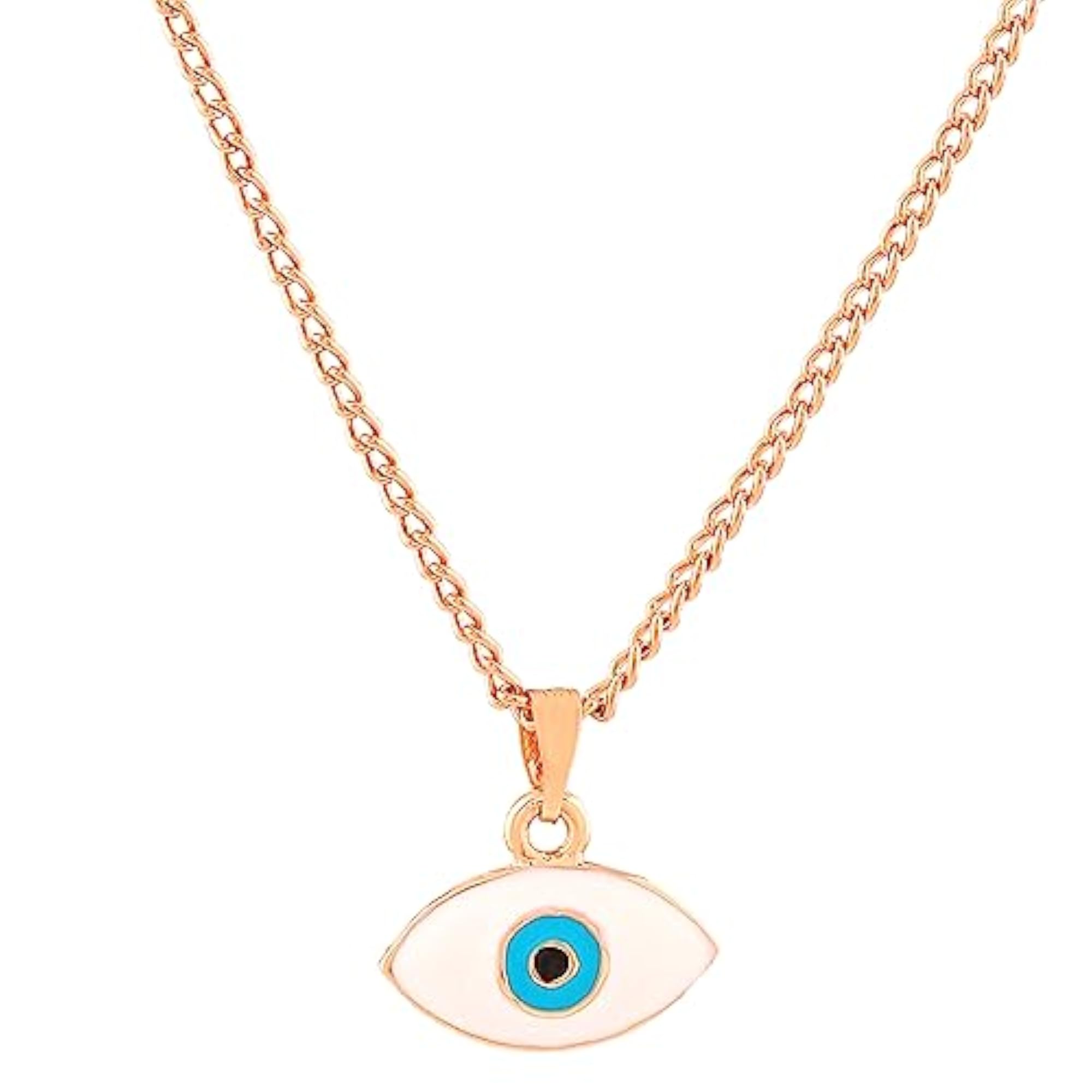 Evil Eye Charm Pendant Necklace