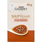 PURINA® Gourmet® Soup Royale con Salmón 30 Sobres x 45gr