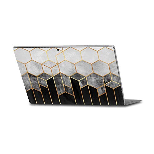 Skin vinyle pour Surface Pro 4/5/6 Head Case Designs Elisabeth Fredriksson Hexagones Charbon