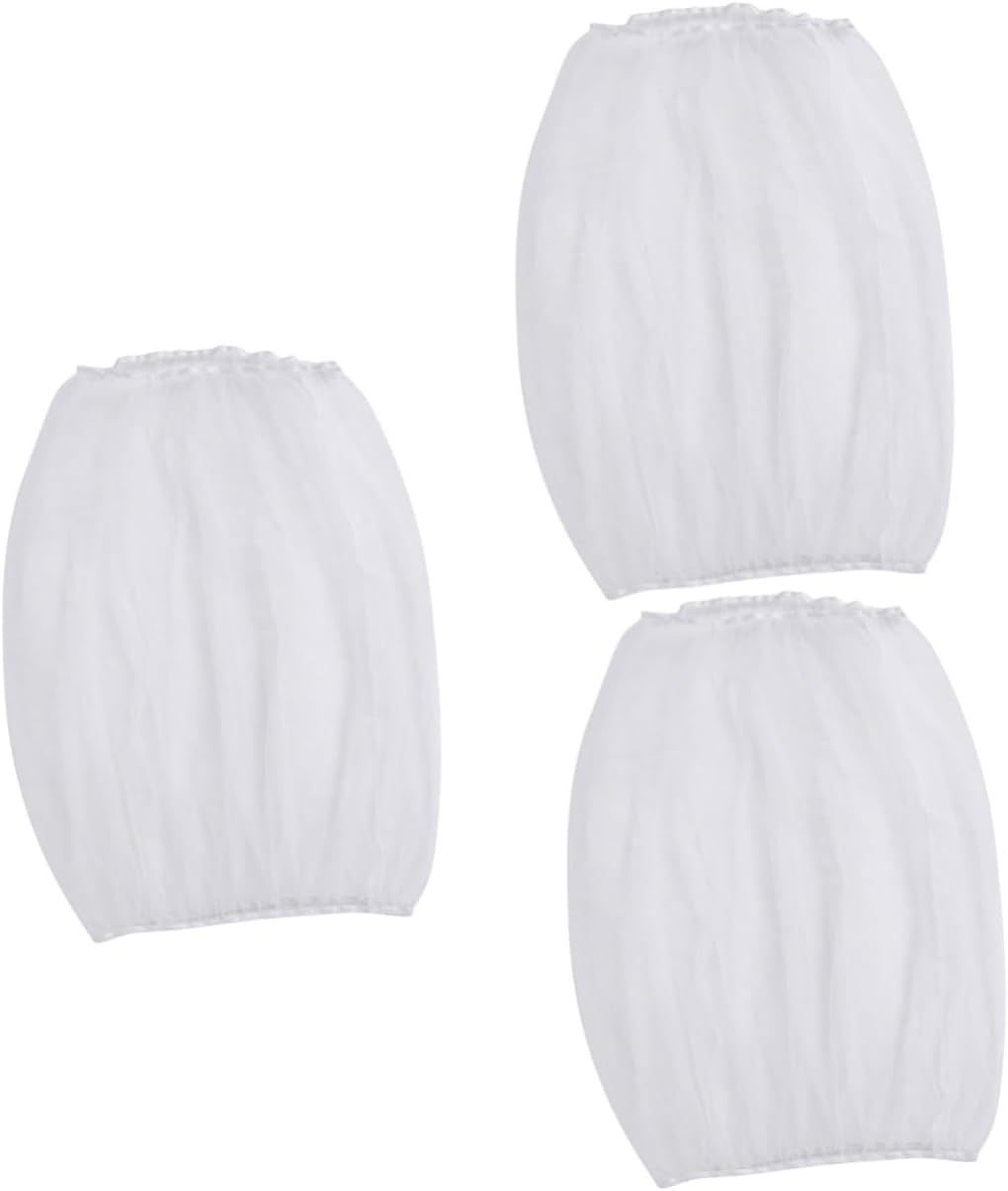 VANZACK 3pcs Birds Cage Protective Cover Elastic Design to Prevent Food Splashing and Debris for Birdcages for Parrots Parakeets and More Mesh Dust Cover