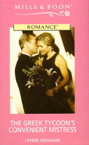Greek Tycoons Convenient Mistress (Romance) 0263183637 Book Cover