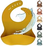 ✔【FUNKTION & FARBEN】- Die Lätzchen sind leicht anzuziehen und sammeln die herabfallenden Reste in einer praktischen Auffangschale (300 ml). Die verfügbaren 7 verschiedenen Pastellfarben bieten dem Auge eine gelungene Abwechslung.