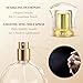 Mezchi 6 Pack 50ml/1.7 OZ Refillable Spray Perfume Bottle, Empty Glass Perfume Atomizer Bottle, Cologne Travel Bottle for Refreshing, Breathing Spray