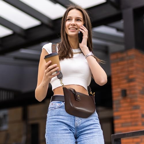 HESHE Leather Crossbody Bags for Women Soft Hobo Purses Stylish Satchel Bags Boho Shoulder Handbags with Wide Strap3