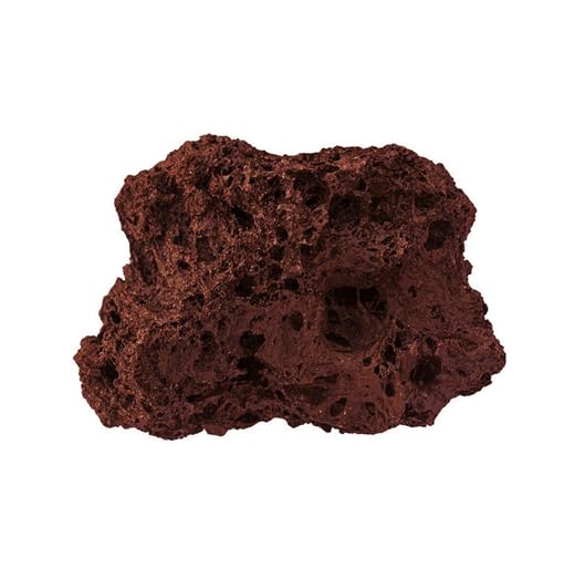 Hanicks Aquarium Stones Fish Tank Rocks Natural Decoration for Aquascaping (Red Lava Rock, 15KG) — image 1