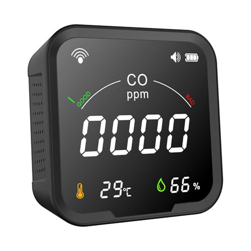 Protmex WiFi x RinP CO _Yf`FbJ[ xv X}[gCOZT[ _YfZx m  NDIR t AvAg 0-500PPM͈ xA[ CO}l[W[ [d eʓdr