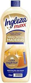 Cera Líquida Incolor Para Madeira 750ml – Brilho Intenso, Proteção e Secagem Rápida | Ideal Para Pisos, Tacos e Móveis