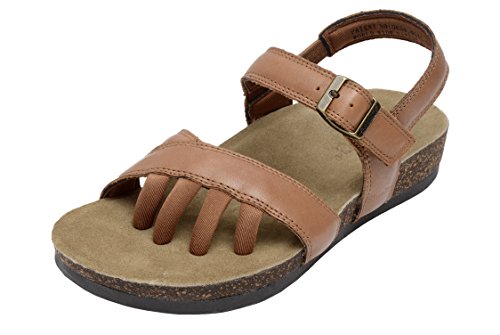 Wellrox Women's Santa Fee-Maddie Rust Casual Sandal 6