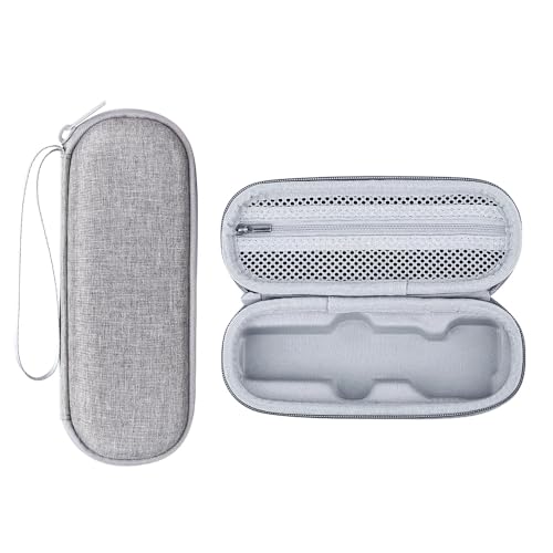 For DJI Pocket 4�p�h�o���[�P�[�X �ϏՌ��E�����h�~�g���x���P�[�X ���[�o�b�O ���S�ی� ���s�ɍœK�ȃR���p�N�g�f�U�C�� �����^�т��ȒP �{�̂ւ̏���h�� (�O���[)