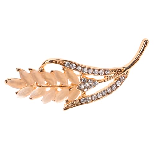FRCOLOR Broche De Flor De Trigo Bonito Broche Floral Para Mujer Broche Decorativo Para Festival Broche De Moda Broche Para Ropa Broche De De Imitación Para Mujer Broche De