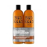 TIGI Bed Head Urban Antidotes Colour Goddess Shampoo and Conditioner Set for Dyed Hair, Color Protectant Hair Care Duo, 25.35 fl oz.