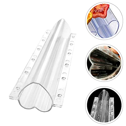 Zerodeko 2 Stks Hartvorm Groenten Groeiende Mold Clear Komkommer Shaping Mold Plastic Tuin Plantaardige Vorming Mold… - Image 6