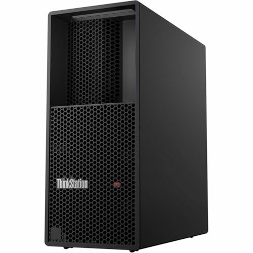 Image of Lenovo Thinkstation P3 Tower Workstation, Intel Core i7-13700 2.1Ghz, 16GB Ram, 512GB SSD, Windows 11 Pro, Black