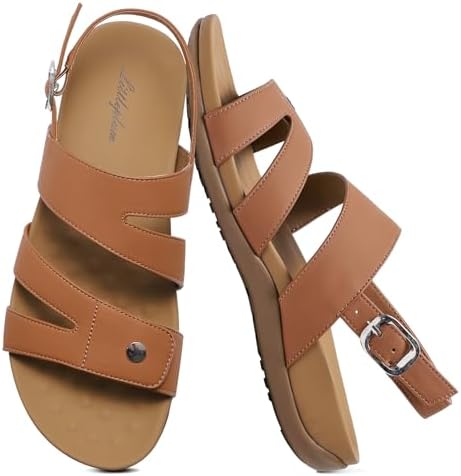 Littleplum Women's Orthopedic Sandals With Arch Support Comfortab...
