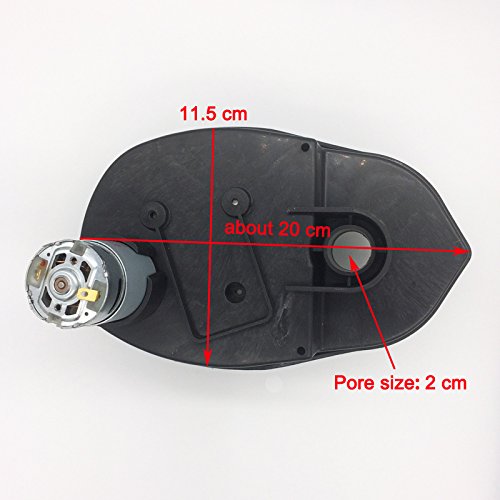 NSD 2 Pcs Gearbox for Kids Electric Cars Accessories, 12V 16000RPM Electric Motor with Gear Box RS550 Drive Engine Match Children Ride On Toy Replacement Parts