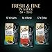 Sheba CATCARE Pouch Wet Fresh & FINE (Meat) Chunks IN Gravy Adult 50G Multipack Standard
