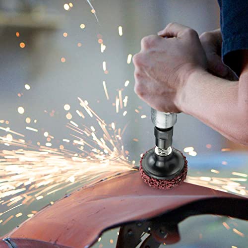 Renotec Air Angle Die Grinder, 0.25 Hp And 21,000 Rpm Motor, Lightwight Aluminum Body, Safety Lock, With 1/4" 1/8" Collets, Pneumatic Power Tool For Grinding And Polishing On Metalwork Woodwork #TOP6