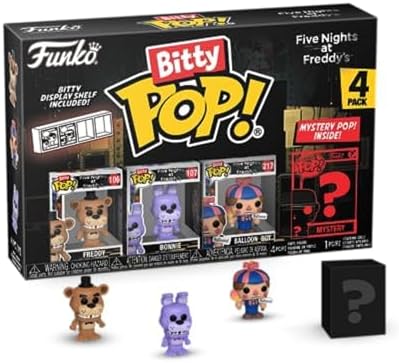 FUNKO Bitty POP!: Five Nights at Freddy's - Freddy 4-Pack (FNAF)