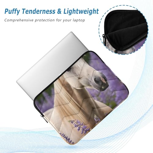 Funda para portátil 13-14 pulgadas impermeable con diseño animal miniatura 5