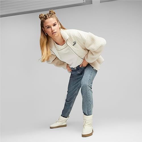 PUMA Women's SNOWBAE Sneaker, Alpine Snow-Granola-Chocolate Chip, 9.5 | Image 6