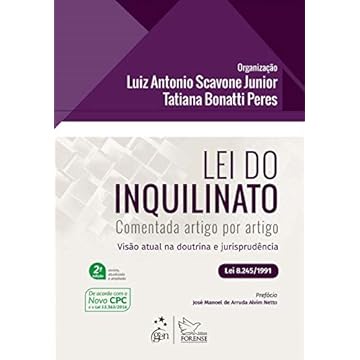 Capa do livro Lei do Inquilinato Comentada Artigo por Artigo - Visão atual na Doutrina e Jurisprudência