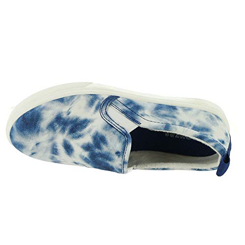 Skechers Skechers womens Skecher Street Women's Poppy - Set the Tone Sneaker, Blue, 6 US
