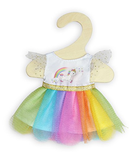 Heless 9850 - Vestido para muñecas con diseño de unicornio Henri, talla 20 - 25 cm