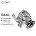 ECCPP Power Steering Pump fit for BMW 325i 2006 2007 2008 2009 2010 2.5L 2494CC 152Cu. In. l6 GAS DOHC Naturally Aspirated Replace #21-147