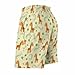 Meaudiwes Men's Cute Cartoon Giraffe Shorts Quick Dry Board Shorts Elastic Waistband Summer Swim Trunks with Drawstring Fashion Beach Shorts (M)