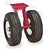 Hamilton? Dual Pneumatic Forged Swivel 8" Pneumatic Roller 660 Lb. Caster
