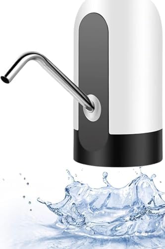 Şarjlı Damacana Su Pompası – USB ile Şarj Edilebilir, Otomatik Tek Motorlu Su Pompası, Taşınabilir , Damacana Su Çekme Cihazı - Görsel 5