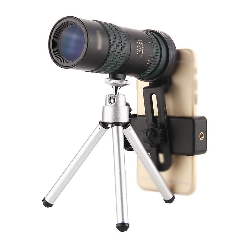 Telescopio zoom monocular con foto y visión nocturna miniatura 3