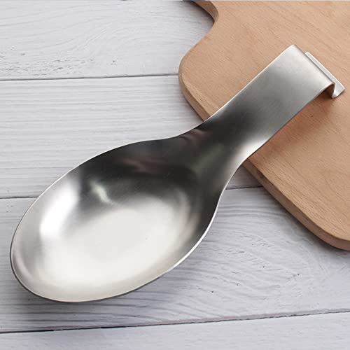 Spoon Rests for Kitchen, Utensil Rests Stainless Steel Spoon Holder Kitchen (Gold) by Gegaoicom - Image 3