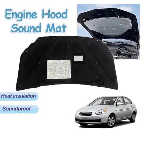 Isolant capot moteur Hyundai Accent MC thermique phonique - 2