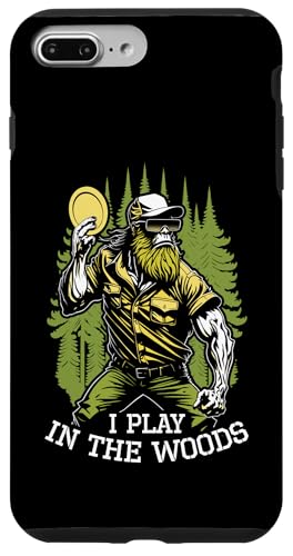 �ʔ����f�B�X�N�S���t�v���[���[ Bigfoot I Play In The Woods �X�}�z�P�[�X iPhone 7 Plus/8 Plus �p