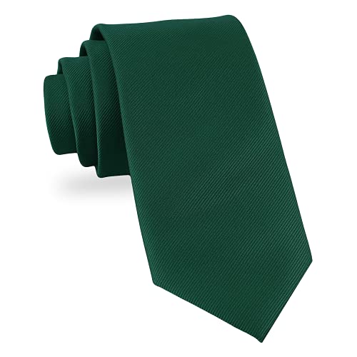 LUTHER PIKE SEATTLE Mens Ties â€“ Formal Neckties for Men, Standard & Skinny Styles | Solid Color Ties for Men