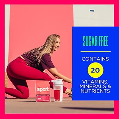 AdvoCare Spark - Energy Drink Mix - Vitamin & Amino Acid Supplement - Supports Energy & Focus - Portable Immune Support - Sugar-Free - Cherry, 14 Stick Packs (3.5 oz) (Pack of 2)